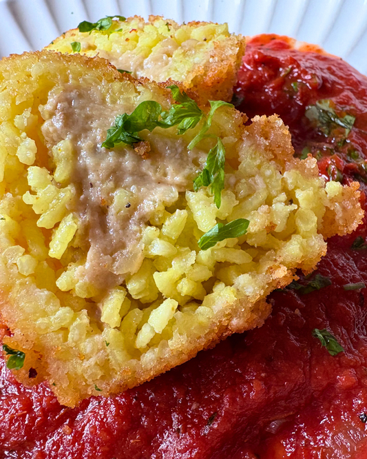 Vegan Arancini Creamy Mushroom Arancini & Sauce - 350g (GF)