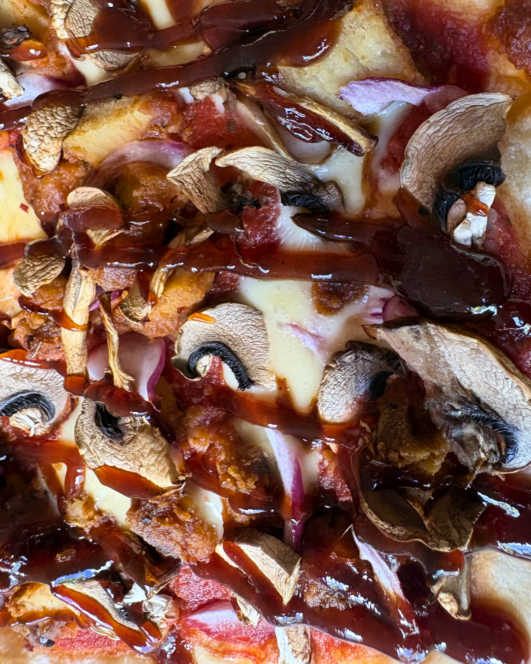Mina Maria Hand Stretched BBQ Chick'n Pizza - 350g