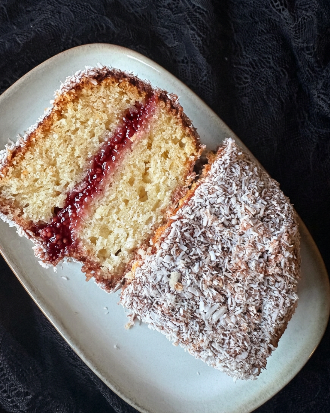 Fresh & Frosted Jam Filled Lamingtons (4 pack)