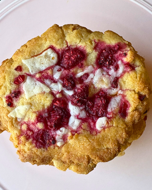 Sable Raspberry & White Chocolate Cookies (6 Pack)