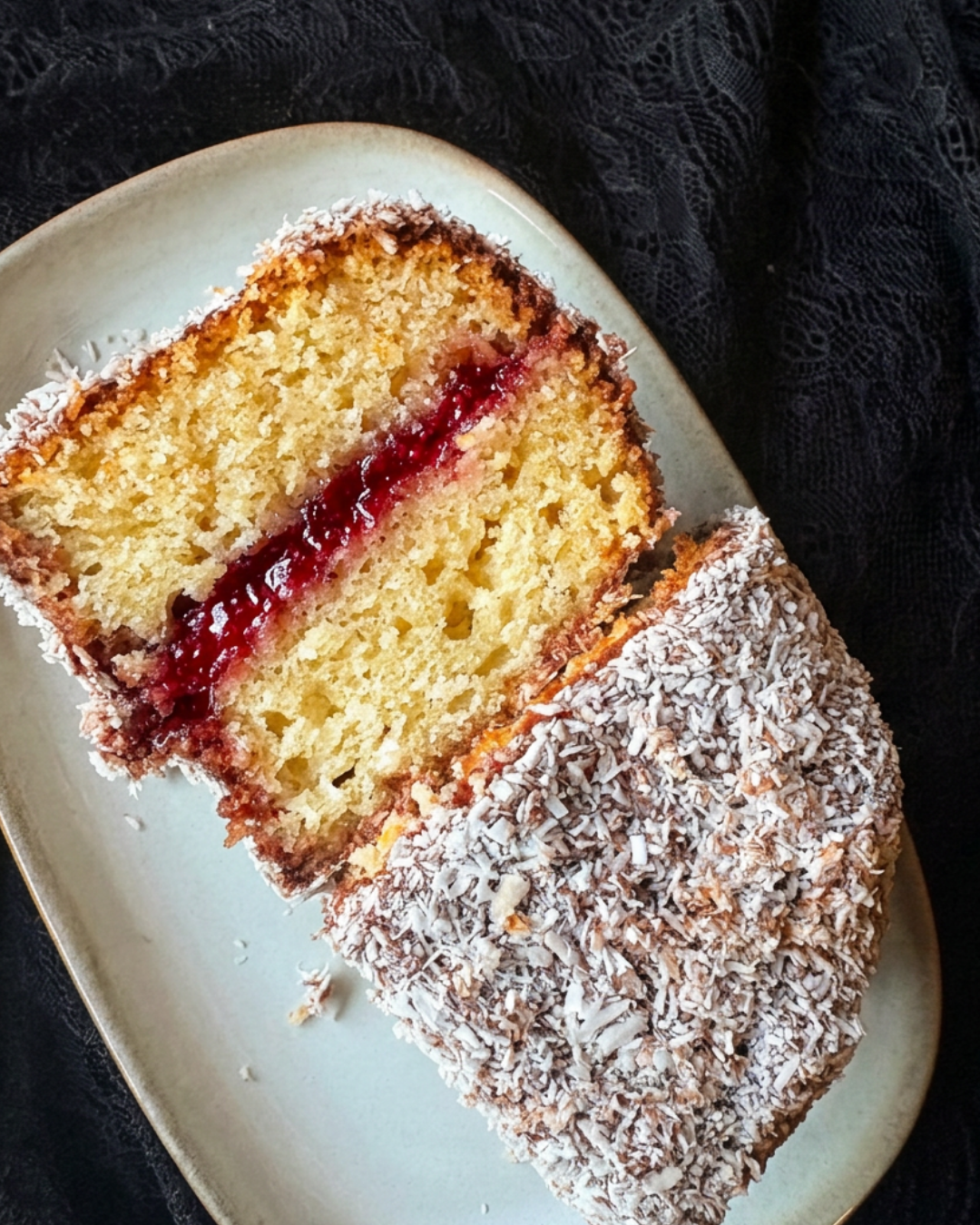 Fresh & Frosted Jam Filled Lamingtons (4 pack)